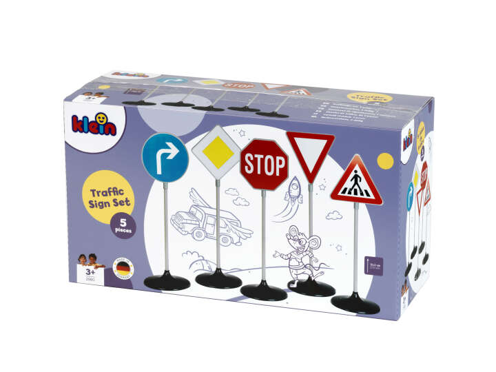 klein Verkehrsschilder Set 5-tlg.